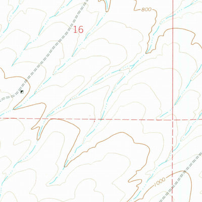 United States Geological Survey Iowa Flats, WA (1974, 24000-Scale) digital map