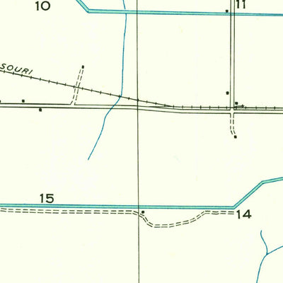 United States Geological Survey Iowa, LA (1932, 31680-Scale) digital map