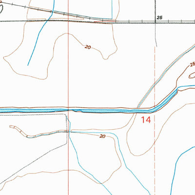 United States Geological Survey Iowa, LA (1994, 24000-Scale) digital map