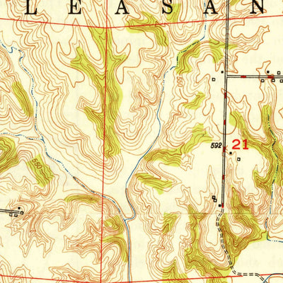United States Geological Survey Ipava, IL (1948, 24000-Scale) digital map