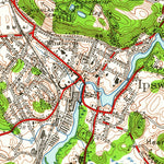 United States Geological Survey Ipswich, MA (1950, 24000-Scale) digital map
