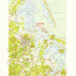 United States Geological Survey Ipswich, MA (1950, 31680-Scale) digital map