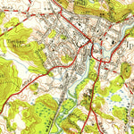 United States Geological Survey Ipswich, MA (1950, 31680-Scale) digital map