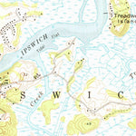 United States Geological Survey Ipswich, MA (1966, 24000-Scale) digital map