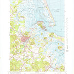 United States Geological Survey Ipswich, MA (1966, 25000-Scale) digital map