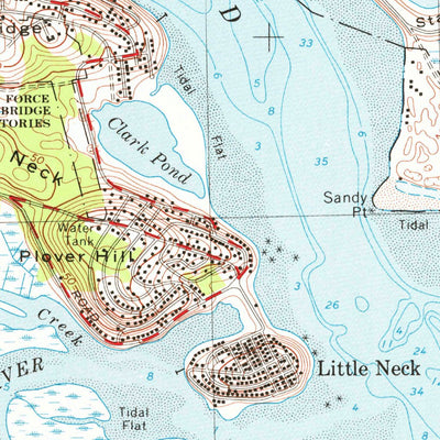 United States Geological Survey Ipswich, MA (1966, 25000-Scale) digital map