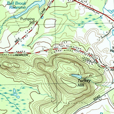United States Geological Survey Ipswich, MA (1985, 25000-Scale) digital map