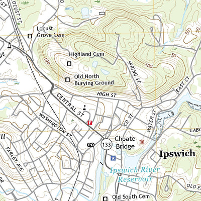 United States Geological Survey Ipswich, MA (2021, 24000-Scale) digital map