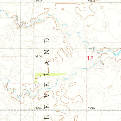 United States Geological Survey Ipswich, SD (1978, 24000-Scale) digital map
