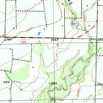 United States Geological Survey Ira NE, TX (1952, 24000-Scale) digital map