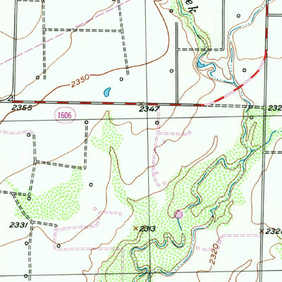 United States Geological Survey Ira NE, TX (1952, 24000-Scale) digital map