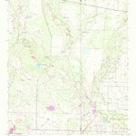 United States Geological Survey Ira NW, TX (1951, 24000-Scale) digital map