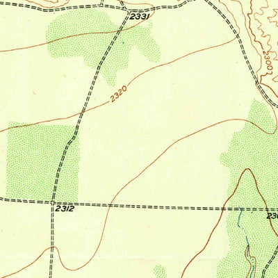 United States Geological Survey Ira SW, TX (1951, 24000-Scale) digital map