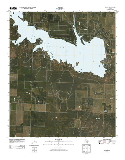 United States Geological Survey Ira SW, TX (2010, 24000-Scale) digital map