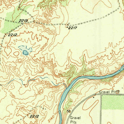 United States Geological Survey Ira, TX (1951, 24000-Scale) digital map