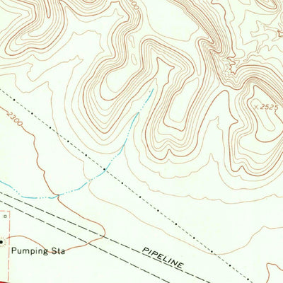United States Geological Survey Iraan, TX (1967, 24000-Scale) digital map