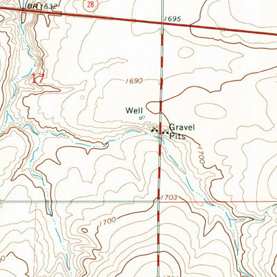 United States Geological Survey Irby, WA (1968, 24000-Scale) digital map