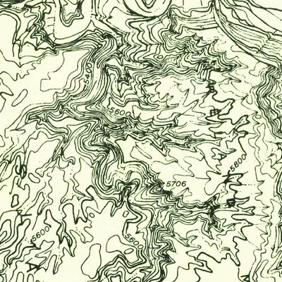 United States Geological Survey Ireland Mesa, UT (1953, 24000-Scale) digital map