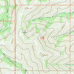 United States Geological Survey Ireland Springs, ID (1968, 24000-Scale) digital map