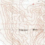 United States Geological Survey Ireteba Peaks, NV (1984, 24000-Scale) digital map