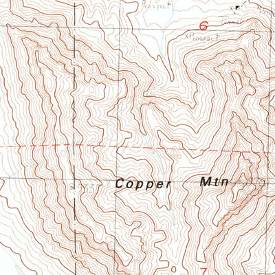 United States Geological Survey Ireteba Peaks, NV (1984, 24000-Scale) digital map