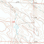 United States Geological Survey Ireton Draw, WY (1970, 24000-Scale) digital map
