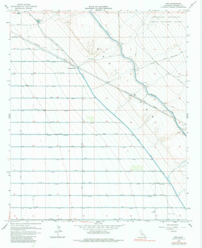 United States Geological Survey Iris, CA (1956, 24000-Scale) digital map