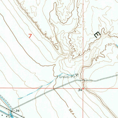 United States Geological Survey Iris, CA (1956, 24000-Scale) digital map