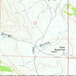 United States Geological Survey Iris, CO (1962, 24000-Scale) digital map