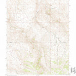 United States Geological Survey Iris NW, CO (1954, 24000-Scale) digital map