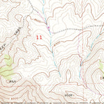 United States Geological Survey Iris NW, CO (1954, 24000-Scale) digital map