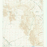 United States Geological Survey Iris Pass, CA (1963, 62500-Scale) digital map