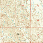 United States Geological Survey Iris Pass, CA (1963, 62500-Scale) digital map