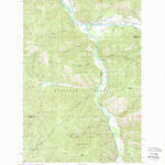 United States Geological Survey Iris Point, MT (1989, 24000-Scale) digital map