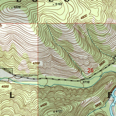 United States Geological Survey Iris Point, MT (1999, 24000-Scale) digital map