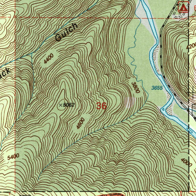 United States Geological Survey Iris Point, MT (1999, 24000-Scale) digital map