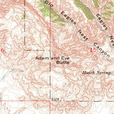 United States Geological Survey Irish Butte, SD (1968, 24000-Scale) digital map