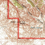 United States Geological Survey Irish Butte, SD (1993, 24000-Scale) digital map