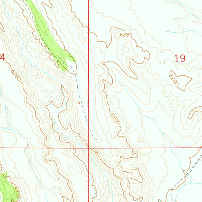 United States Geological Survey Irish Canyon, CO (1966, 24000-Scale) digital map
