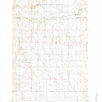 United States Geological Survey Irish Creek NE, SD (1983, 24000-Scale) digital map