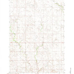 United States Geological Survey Irish Creek SE, SD (1982, 24000-Scale) digital map