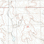 United States Geological Survey Irish Creek SE, SD (1982, 24000-Scale) digital map