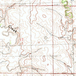 United States Geological Survey Irish Creek SE, SD (1982, 24000-Scale) digital map