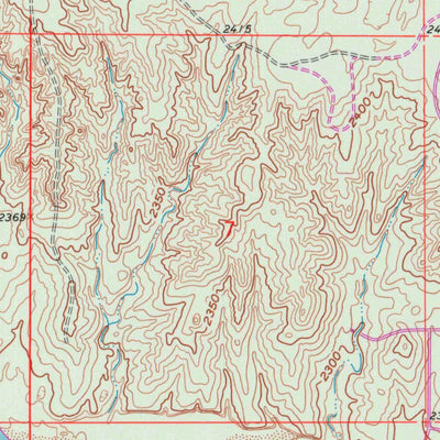 United States Geological Survey Irish Flats, KS-OK (1963, 24000-Scale) digital map