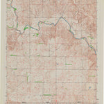 United States Geological Survey Irish Flats SE, KS-OK (1962, 24000-Scale) digital map