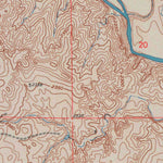 United States Geological Survey Irish Flats SE, KS-OK (1962, 24000-Scale) digital map
