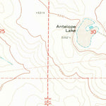 United States Geological Survey Irish Lake, OR (1967, 24000-Scale) digital map