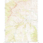 United States Geological Survey Irish Rock, WY (1957, 62500-Scale) digital map