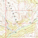 United States Geological Survey Irish Rock, WY (1957, 62500-Scale) digital map