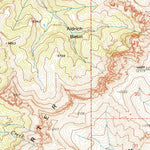 United States Geological Survey Irish Rock, WY (1957, 62500-Scale) digital map